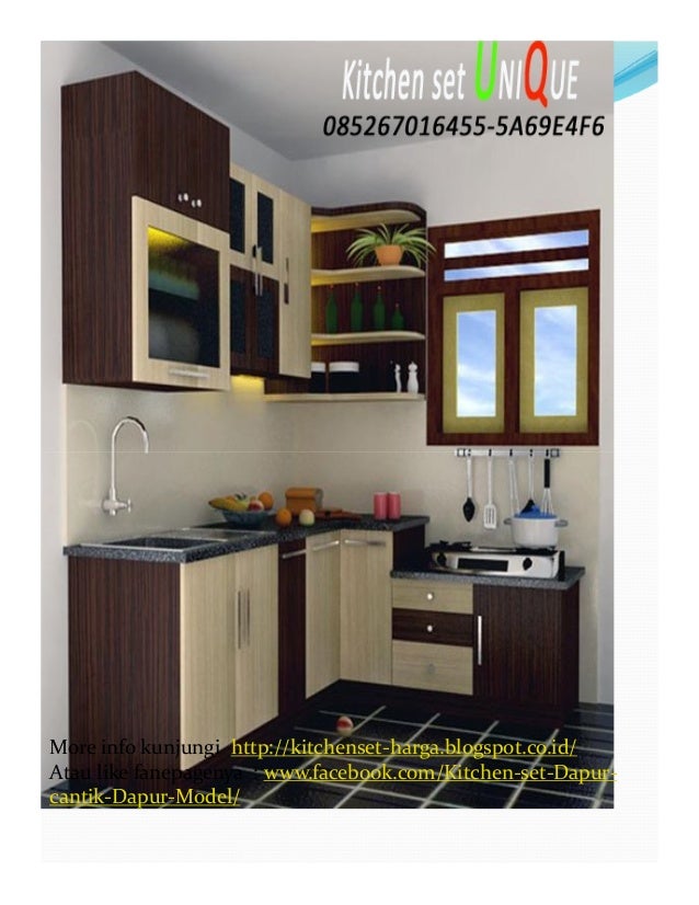 Harga kitchen set dapur kecil kitchen set minimalis ruang